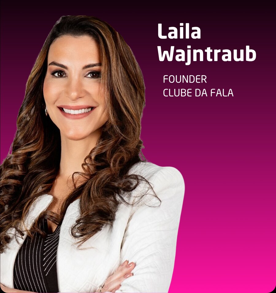 Laila Wajntraub, founder do Clube da Fala